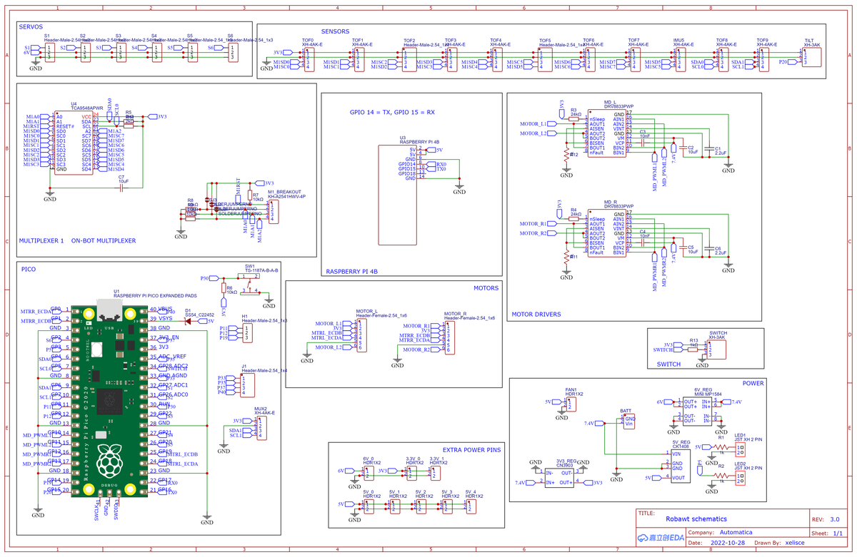 Body Plate PCB Schematics