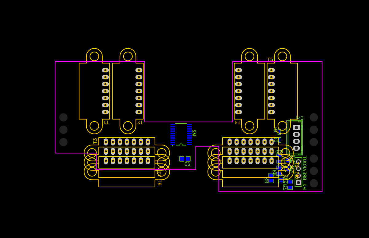 Bottom Plate PCB Layout